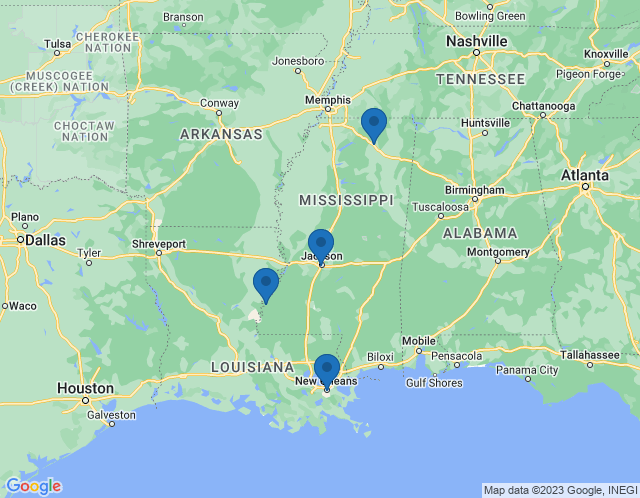 Map of Jackson
