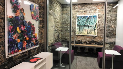 Workplace Solutions Showroom artwork