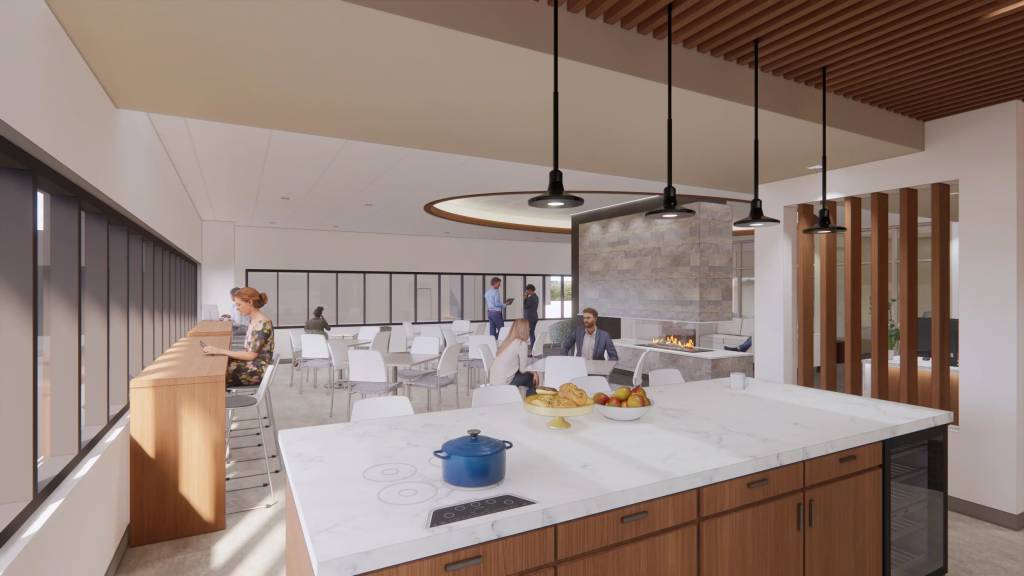 work cafe rendering